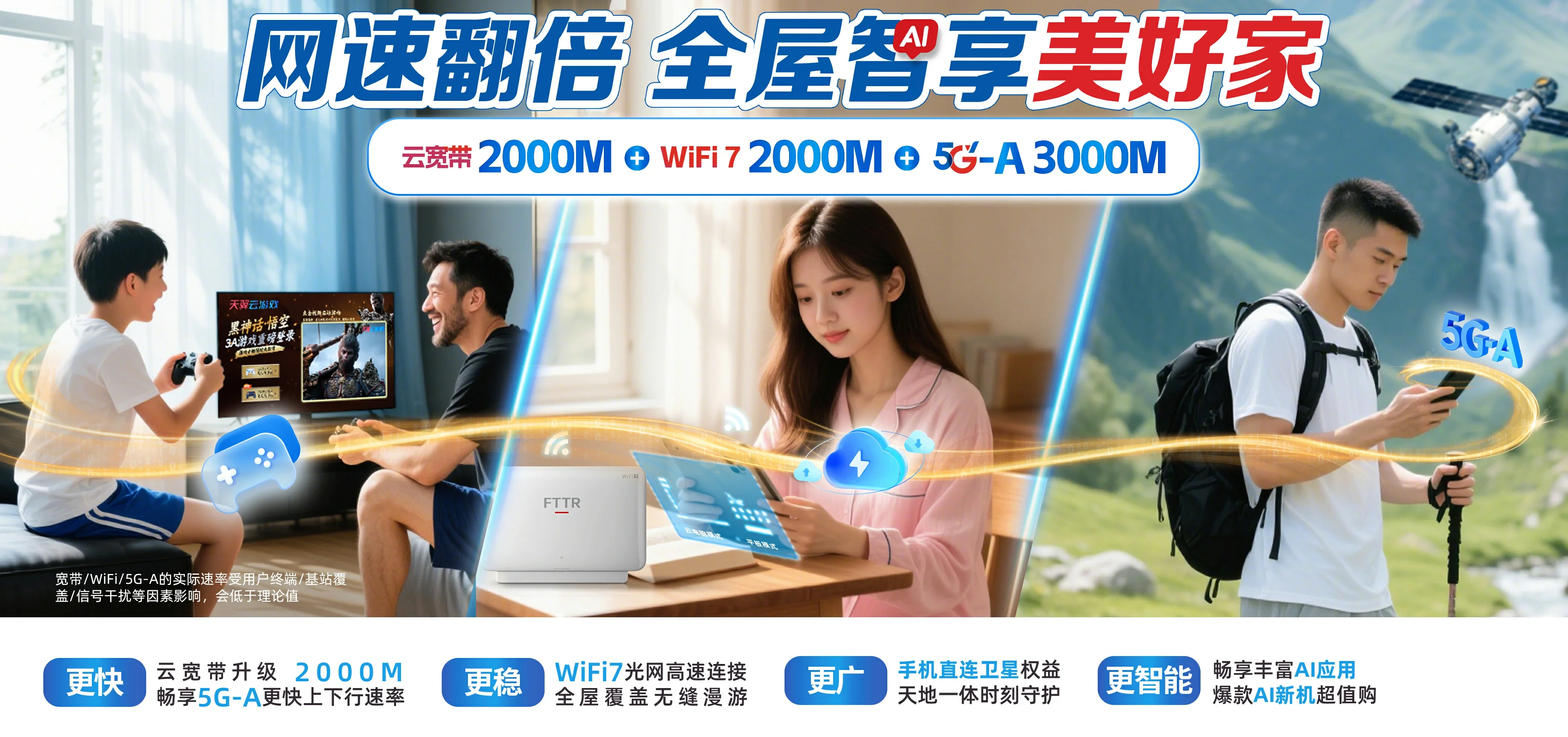 中国电信 额尔古纳市电信宽带 宽带套餐